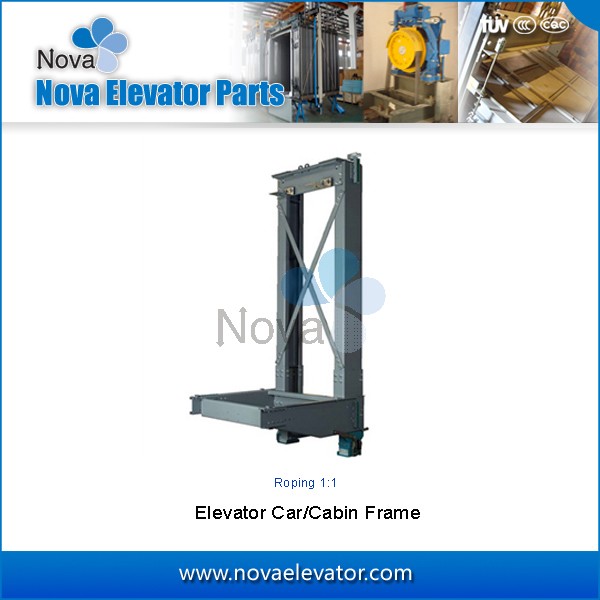 Elevator Spare Parts, Elevator Cabin Frame, Roping 11 & 21 Elevator