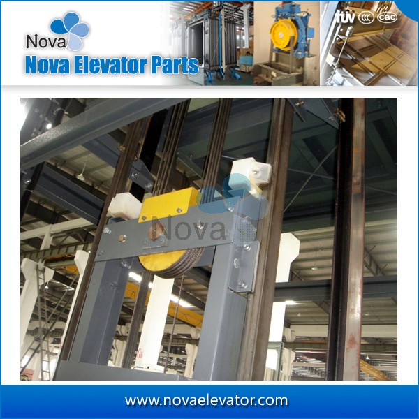 Roping 11 and 21 Lift Balance Counterweight Frame for Cargo Elevators