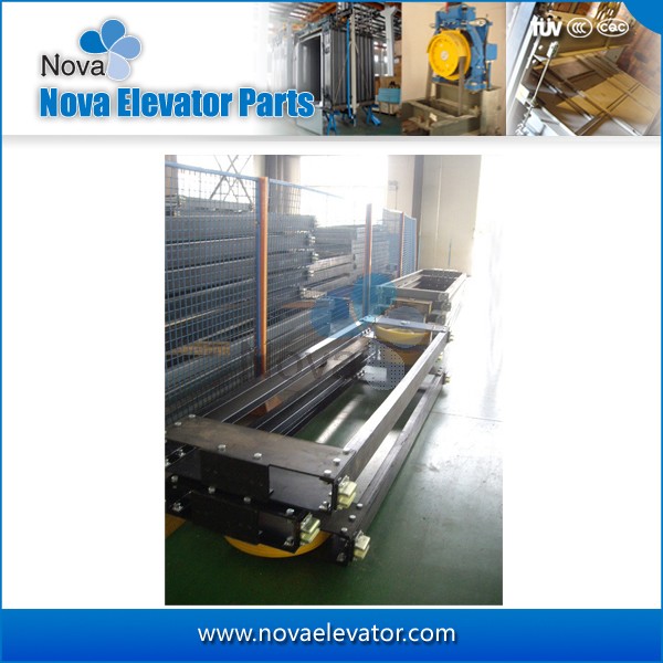 Roping 11 and 21 Lift Balance Counterweight Frame for Cargo Elevators