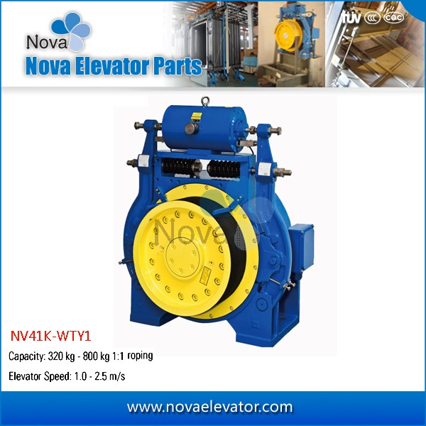 KDS Traction,Gearless Elevator Traction Motor NV41KWTY1, KDS Traction