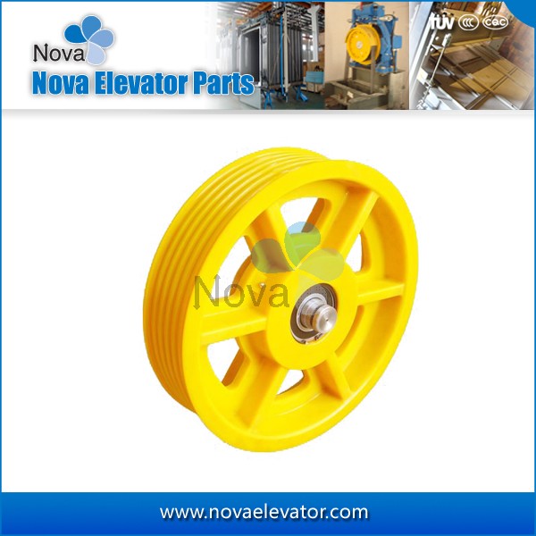 Elevator Nylon Sheave, Elevator Traction Sheave, Otis Elevator Parts