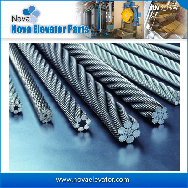Lift Rope, Elevator Rope for Speed Governor and Elevator Traction System44 Wire RopeNova